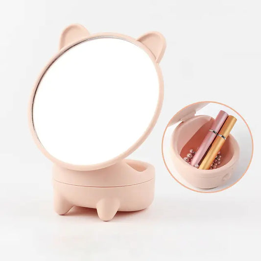 High-Definition Desktop Makeup Mirror